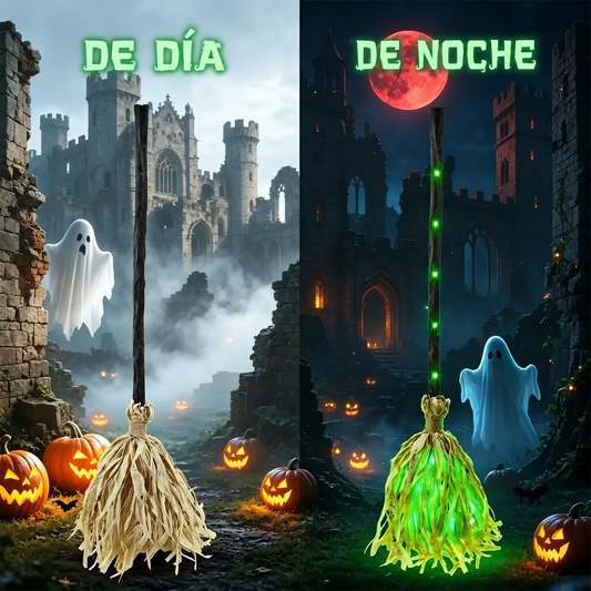 Escoba Embrujada LED