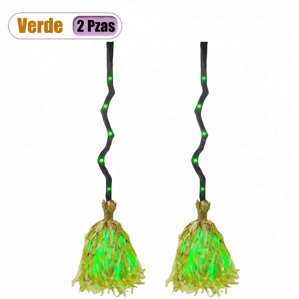 Escoba Embrujada LED