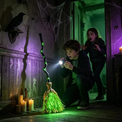 Escoba Embrujada LED